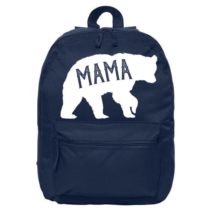 Retro Mama Bear 16 in Basic Backpack