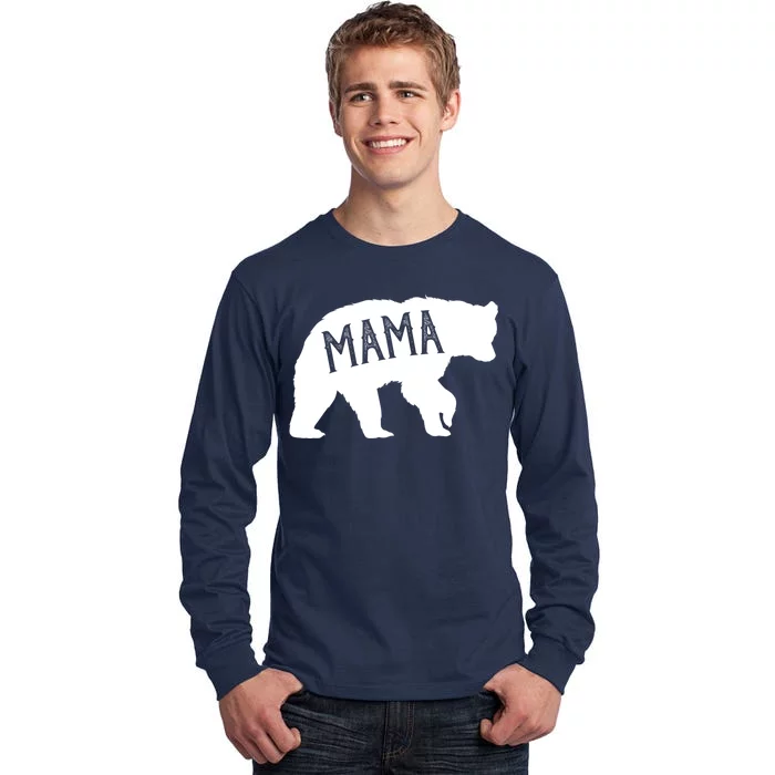 Retro Mama Bear Tall Long Sleeve T-Shirt