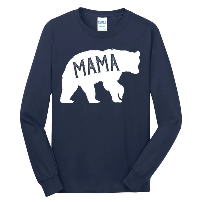 Retro Mama Bear Tall Long Sleeve T-Shirt