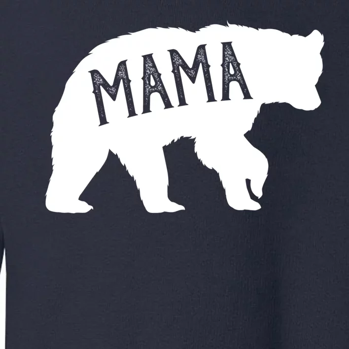 Retro Mama Bear Toddler Sweatshirt