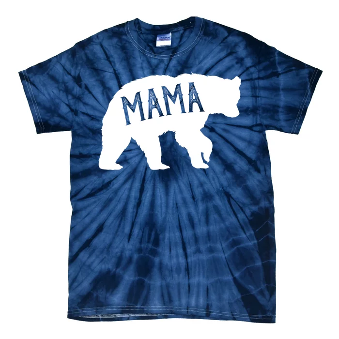 Retro Mama Bear Tie-Dye T-Shirt