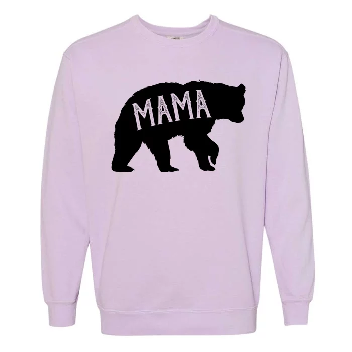 Retro Mama Bear Garment-Dyed Sweatshirt