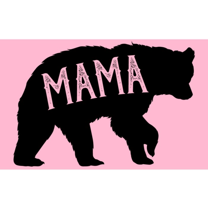 Retro Mama Bear Bumper Sticker