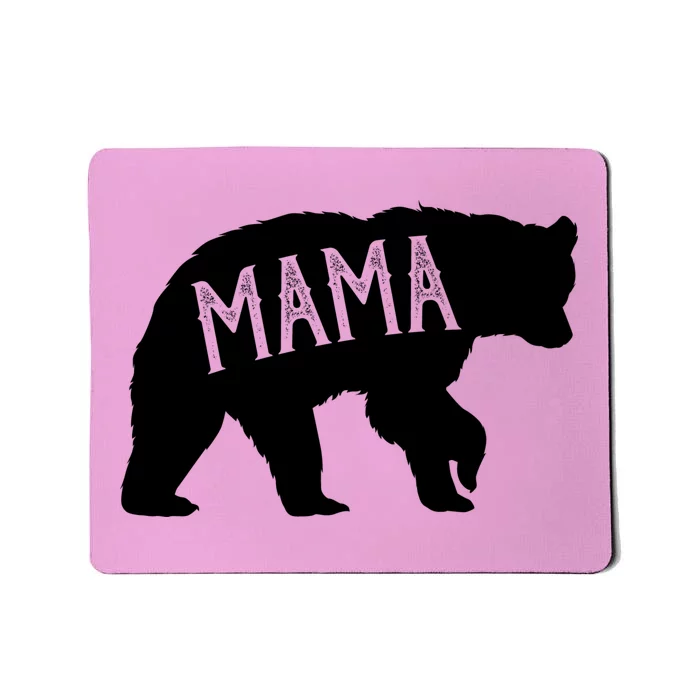 Retro Mama Bear Mousepad