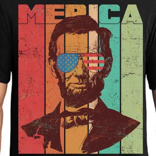 Retro Merica Lincoln Pajama Set