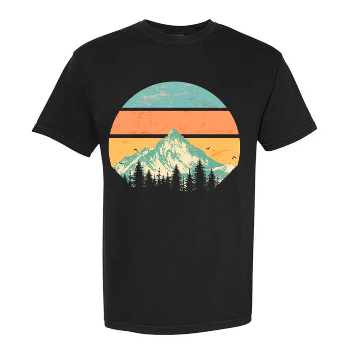 Retro Mountain Wilderness Vintage Garment-Dyed Heavyweight T-Shirt