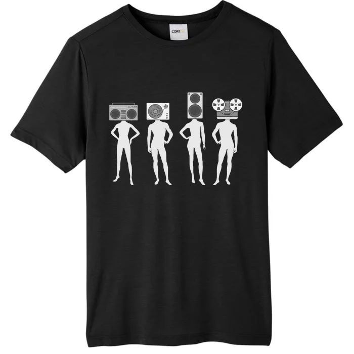 Retro Music Head ChromaSoft Performance T-Shirt