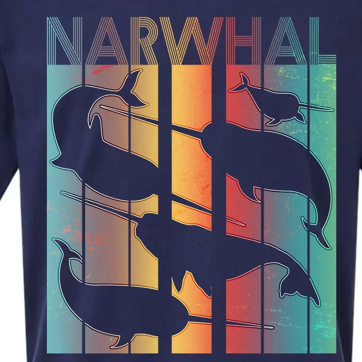 Retro Narwhal Sueded Cloud Jersey T-Shirt