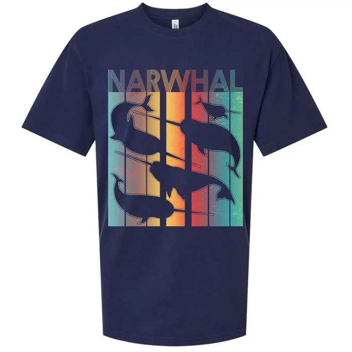 Retro Narwhal Sueded Cloud Jersey T-Shirt