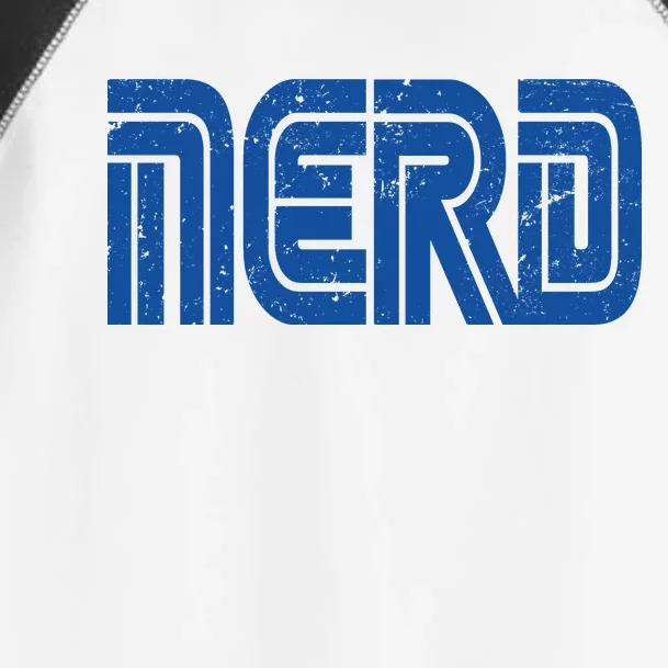 Retro Nerd Gamer Logo Toddler Fine Jersey T-Shirt