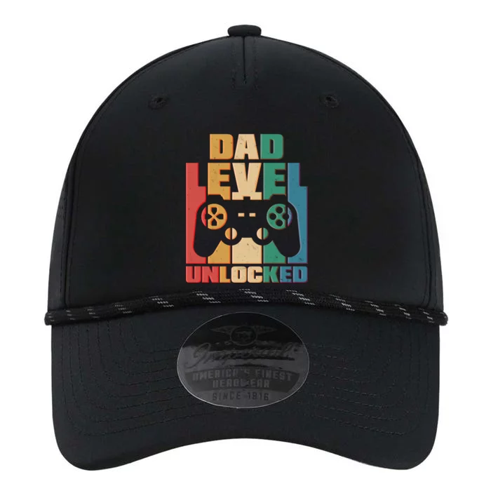 Retro New Dad Level Unlocked Video Gamer Performance The Dyno Cap