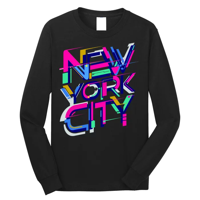 Retro New York City Long Sleeve Shirt