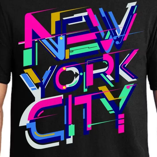 Retro New York City Pajama Set