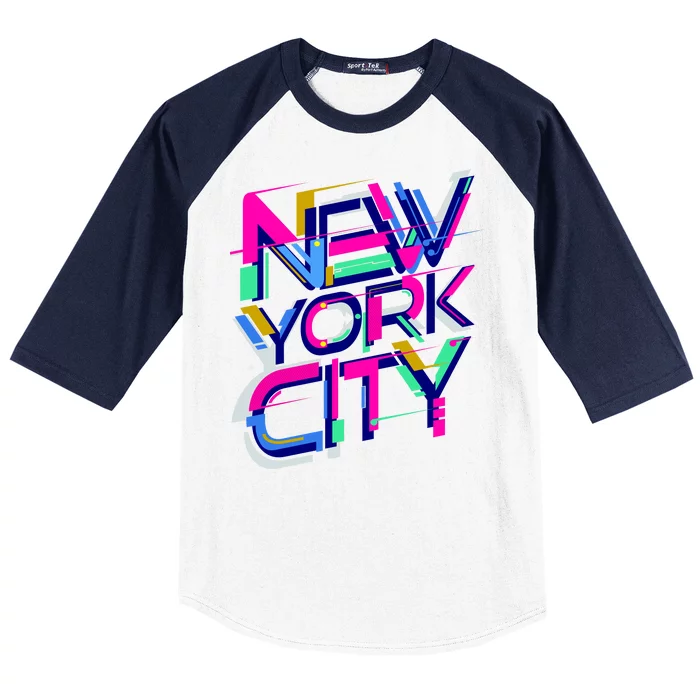 Retro New York City Baseball Sleeve Shirt