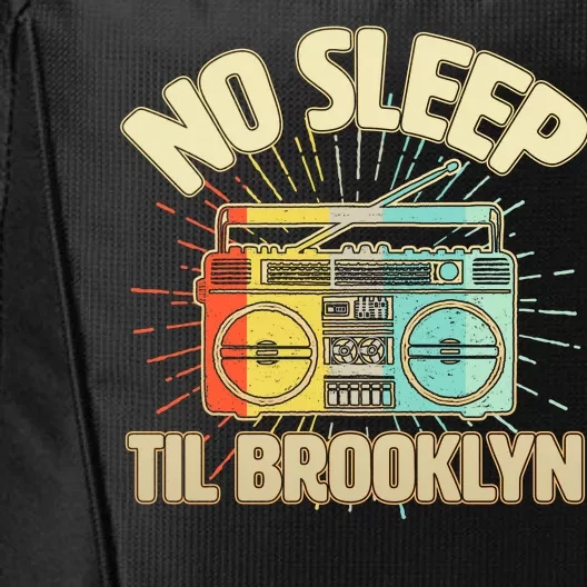 Retro No Sleep Til Brooklyn City Backpack