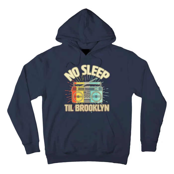 Retro No Sleep Til Brooklyn Hoodie