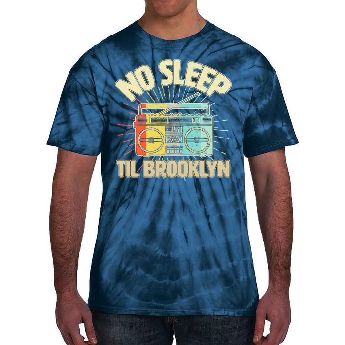 Retro No Sleep Til Brooklyn Tie-Dye T-Shirt