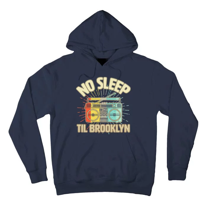 Retro No Sleep Til Brooklyn Tall Hoodie