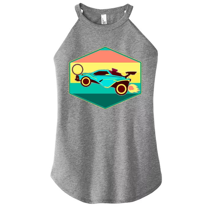 Retro Octane Rocket Soccer Vintage Women’s Perfect Tri Rocker Tank