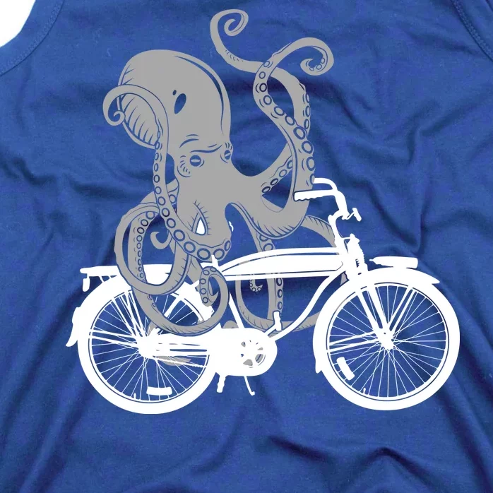 Retro Octopus Bike Tank Top