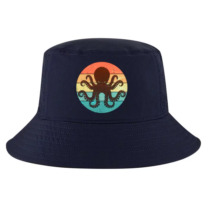 Retro Octopus Kraken Cool Comfort Performance Bucket Hat