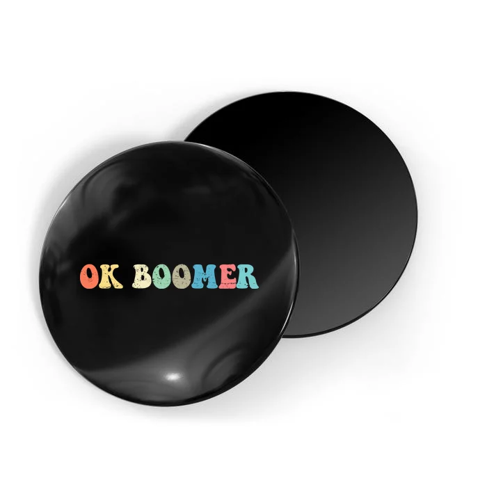 Retro Ok Boomer Magnet