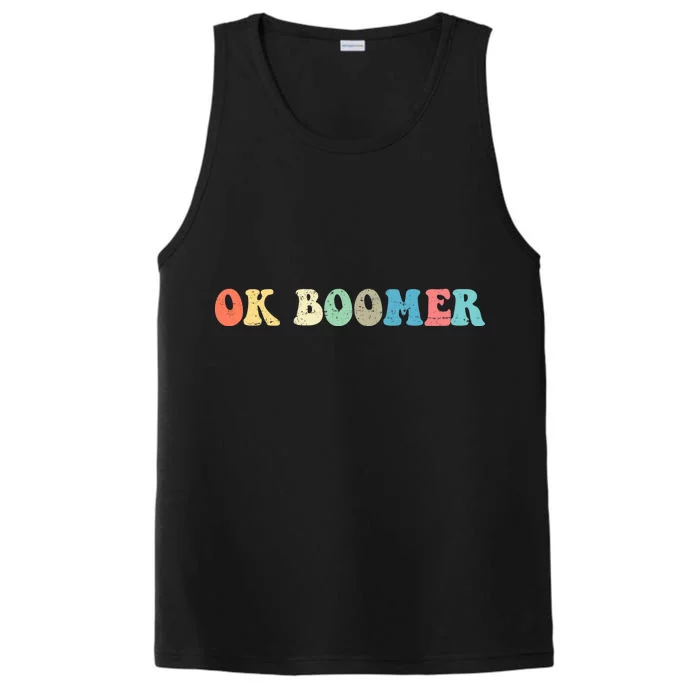 Retro Ok Boomer Performance Tank