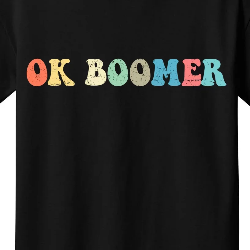 Retro Ok Boomer Kids T-Shirt