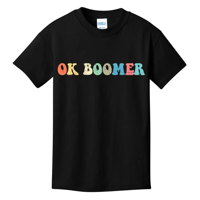 Retro Ok Boomer Kids T-Shirt