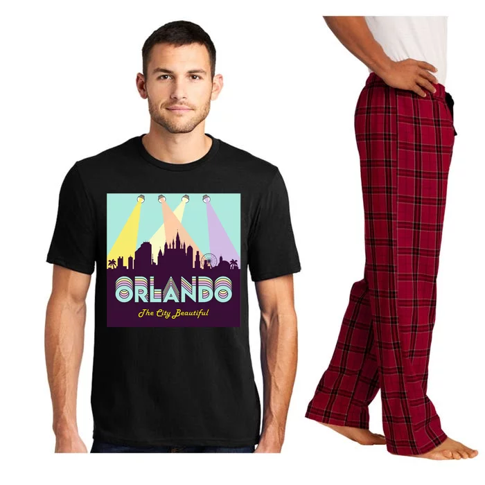 Retro Orlando Florida Pajama Set