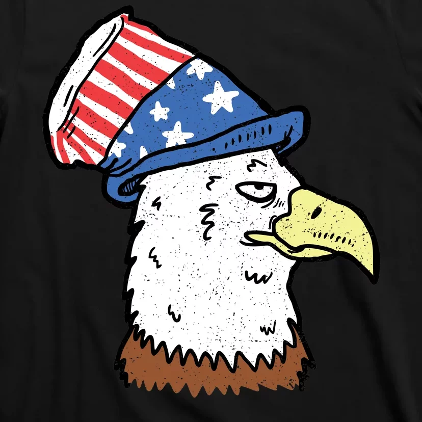 Retro Patriotic Bald Eagle T-Shirt