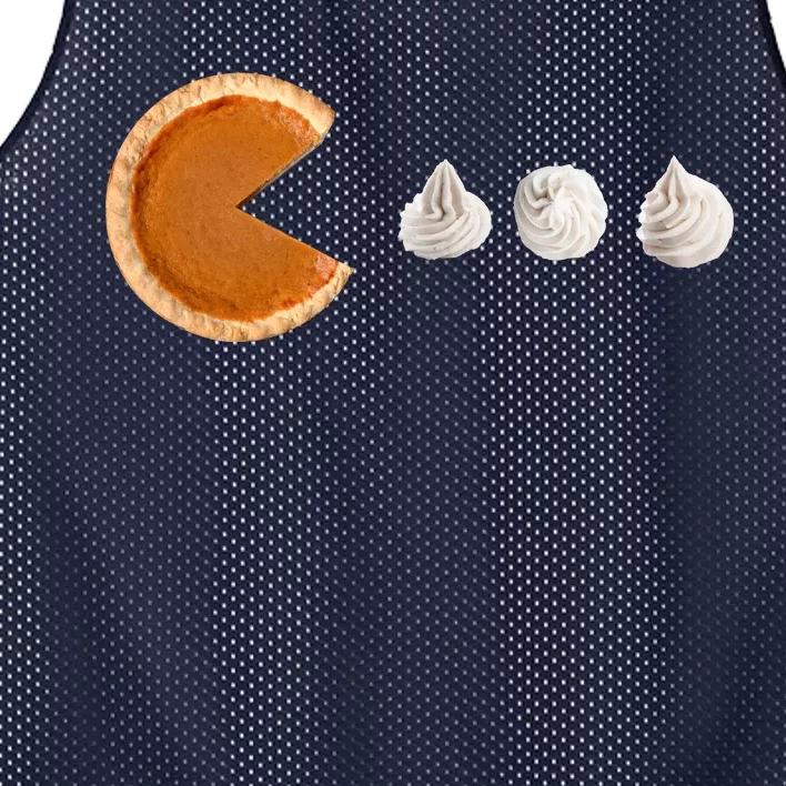 Retro Pumpkin Pie Thanksgiving Game Mesh Reversible Basketball Jersey Tank