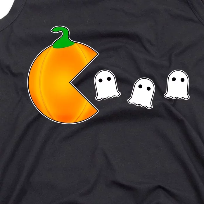 Retro Pumpkin Video Game Funny Halloween Tank Top