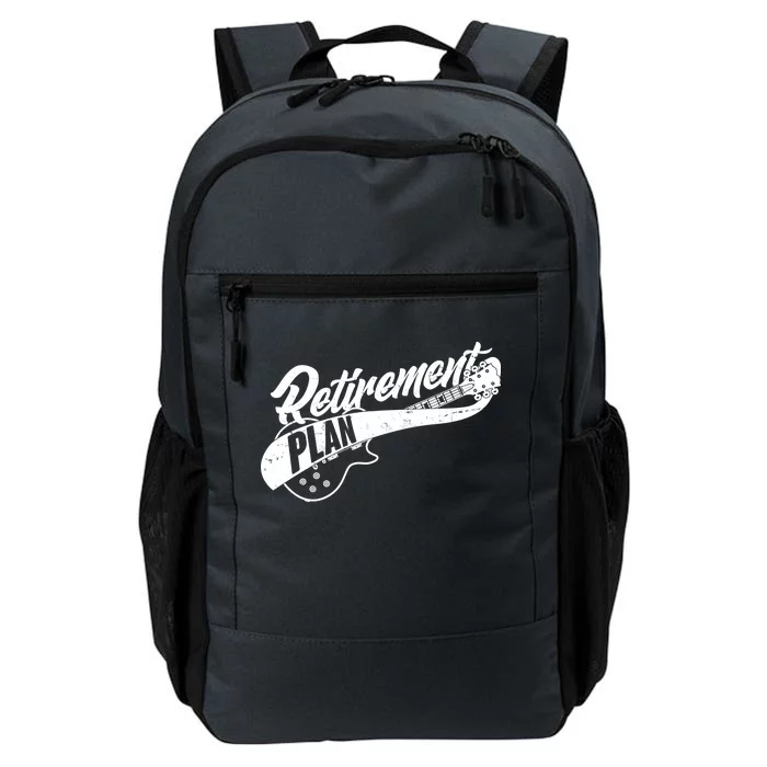 Retro Retirement Plan Guitar Daily Commute Backpack