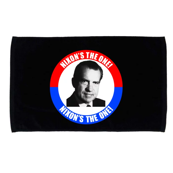 Retro Richard Nixon Nixon's The One Presidential Campaign Microfiber Hand Towel