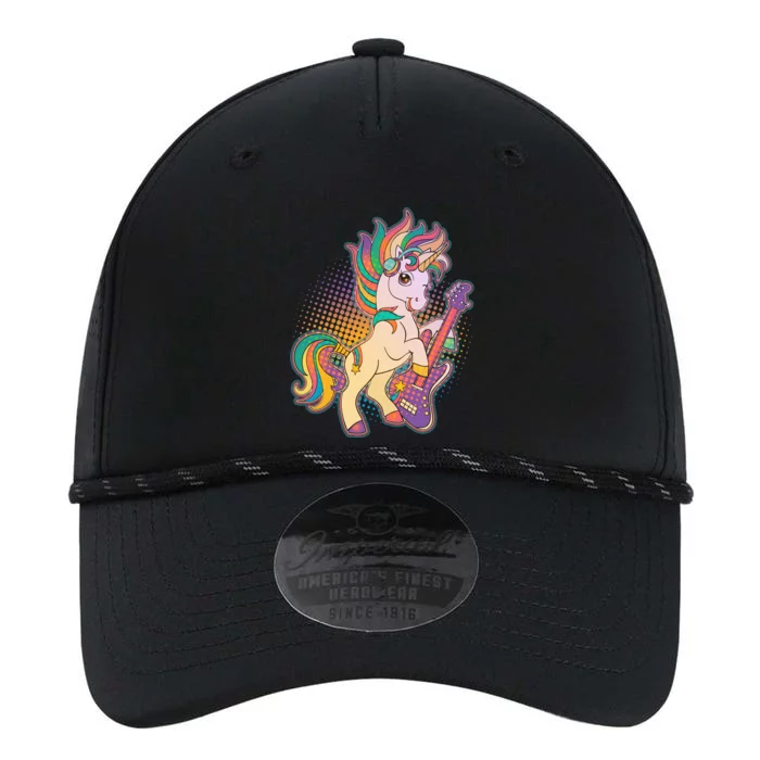 Retro Rocker Rainbow Unicorn Performance The Dyno Cap