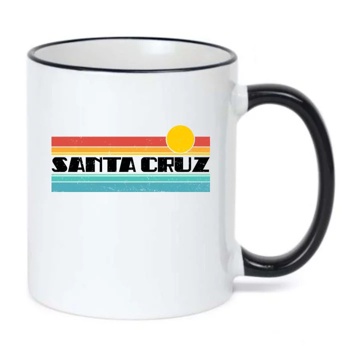 Retro Santa Cruz Strip Logo Black Color Changing Mug