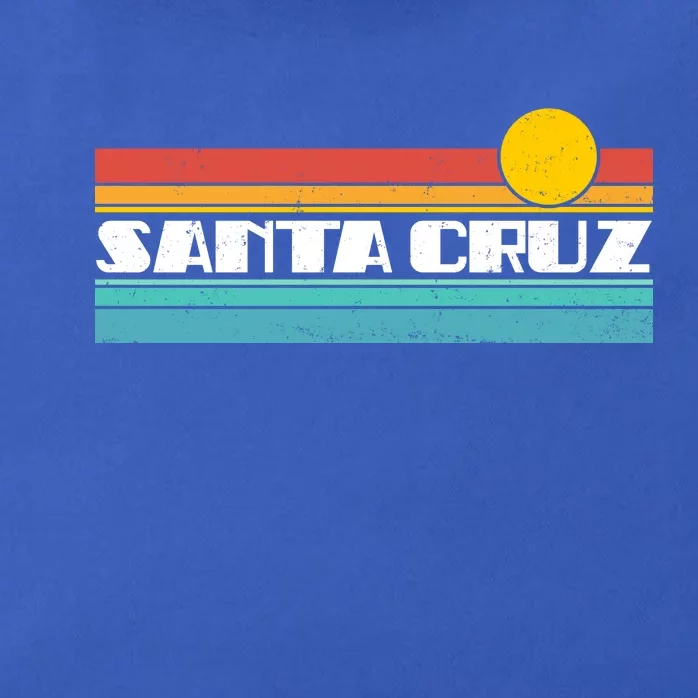 Retro Santa Cruz Strip Logo Zip Tote Bag