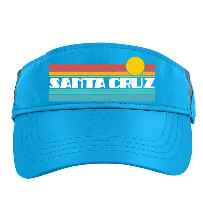 Retro Santa Cruz Strip Logo Adult Drive Performance Visor