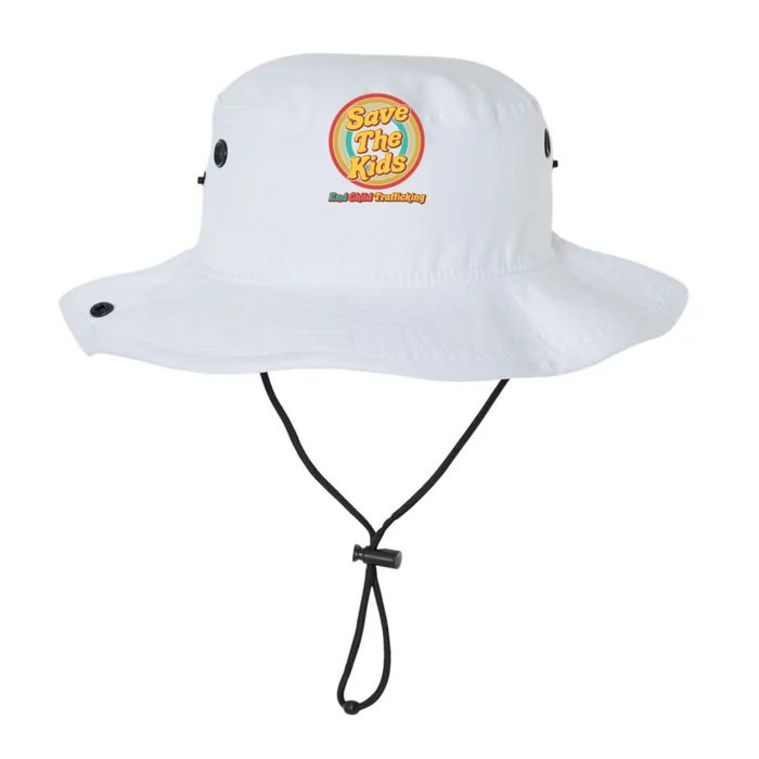 Retro Save The Kids End Child Trafficking Legacy Cool Fit Booney Bucket Hat