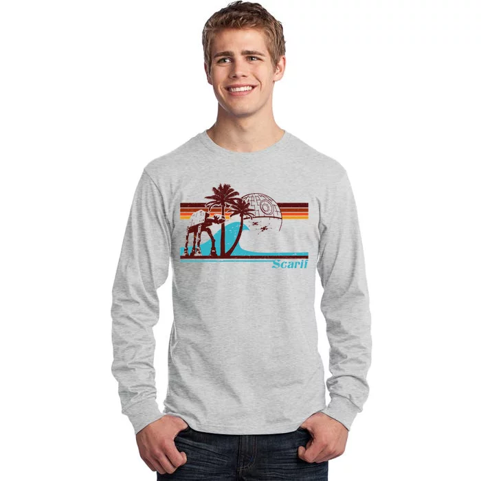 Retro Scarif Summer Tall Long Sleeve T-Shirt