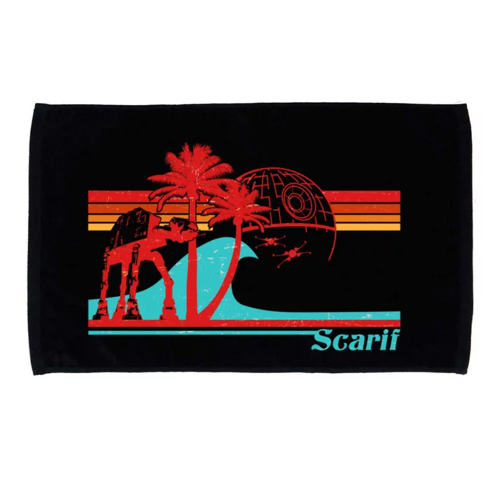 Retro Scarif Summer Microfiber Hand Towel