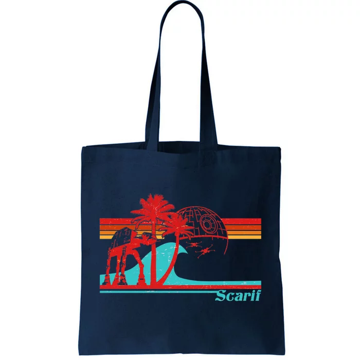 Retro Scarif Summer Tote Bag