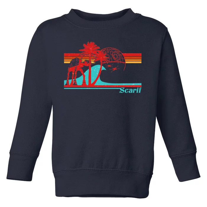 Retro Scarif Summer Toddler Sweatshirt