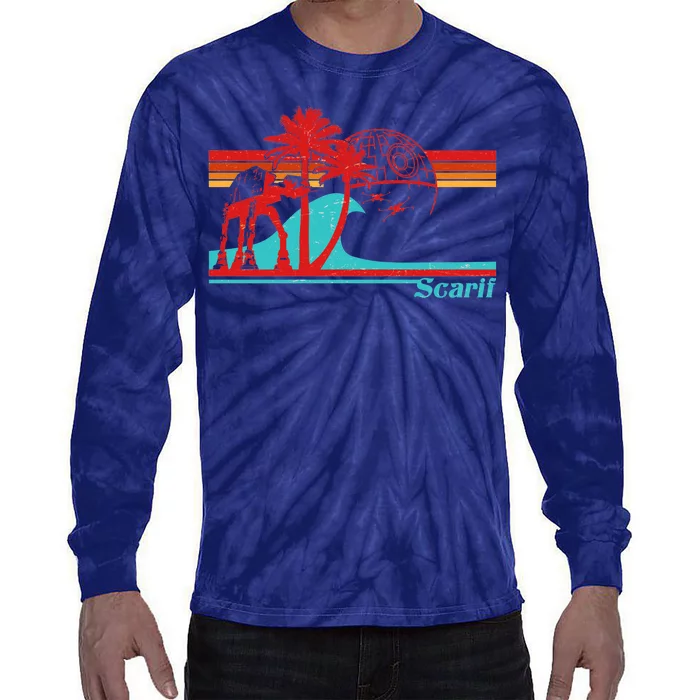 Retro Scarif Summer Tie-Dye Long Sleeve Shirt