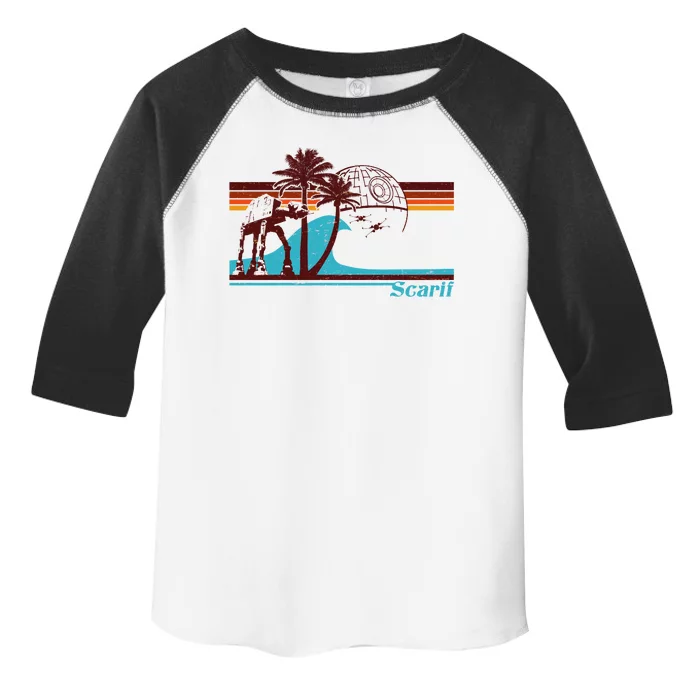 Retro Scarif Summer Toddler Fine Jersey T-Shirt