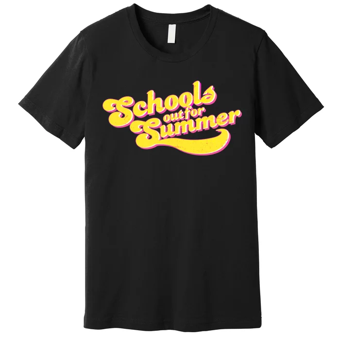 Retro School's Out For Summer Premium T-Shirt