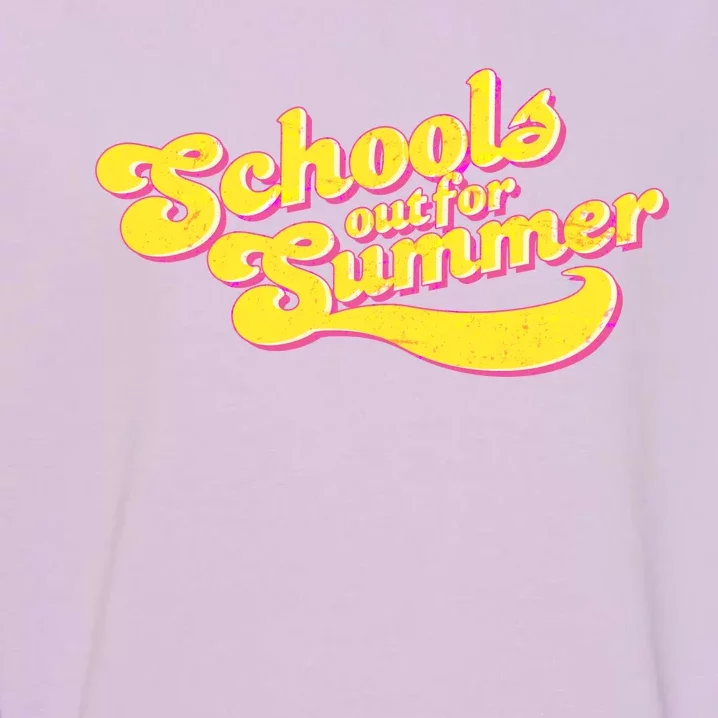 Retro School's Out For Summer Garment-Dyed Sweatshirt