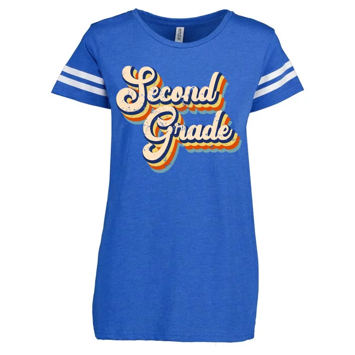 Retro Second Grade Logo Enza Ladies Jersey Football T-Shirt