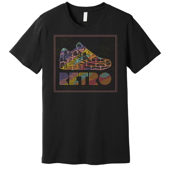 Retro Shoe Premium T-Shirt